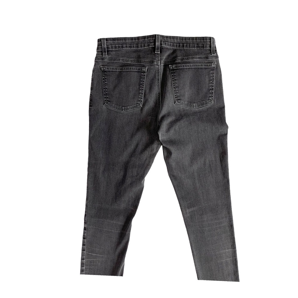 Eileen Fisher Gray Jeans Organic Cotton Size 8 - Picture 4 of 6